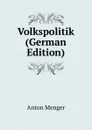 Volkspolitik (German Edition) - Anton Menger