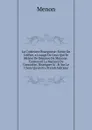 La Cuisiniere Bourgeoise: Suivie De L.office, a L.usage De Ceux Qui Se Melent De Depense De Maisons : Contenant La Maniere De Connoitre, Dissequer . . . Sur Le Choix Qu.on En (French Edition) - Menon