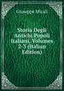 Storia Degli Antichi Popoli Italiani, Volumes 2-3 (Italian Edition) - Giuseppe Micali