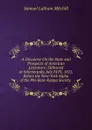 A Discourse On the State and Prospects of American Literature: Delivered at Schenectady, July 24Th, 1821, Before the New-York Alpha of the Phi-Beta-Kappa Society. . - Samuel Latham Mitchill