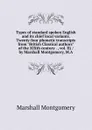 Types of standard spoken English and its chief local variants. Twenty-four phonetic transcripts from 