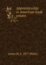 Apprenticeship in American trade unions - James M. b. 1877 Motley