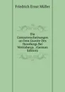 Die Contacterscheinungen an Dem Granite Des Hennbergs Bei Weitisberga . (German Edition) - Friedrich Ernst Müller