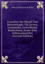 Grundriss Der Physik Und Meteorologie: Fur Lyceen, Gymnasien, Gewerbeund Realschulen, Sowie Zum Selbstunterrichte (German Edition) - Johann Heinrich Jacob Müller