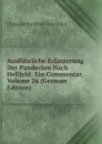 Ausfuhrliche Erlauterung Der Pandecten Nach Hellfeld: Ein Commentar, Volume 26 (German Edition) - Christian Friedrich von Glück