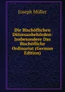 Die Bischoflichen Diozesanbehorden: Insbesondere Das Bischofliche Ordinariat (German Edition) - Joseph Müller