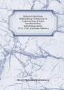 Heinrich Melchior Muhlenberg: Patriarch De Lutherischen Kirche Nordamerikas. Selbstbiographie, 1711-1743 (German Edition) - Henry Melchior Muhlenberg