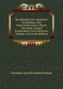 Encyklopdie Des Gesamten Erziehungs-Und Unterrichtswesens: Bearb. Von Einer Anzahl Schulmnner Und Gelehrten, Volume 6 (German Edition) - Christian David Friedrich Palmer