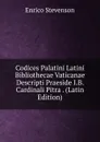Codices Palatini Latini Bibliothecae Vaticanae Descripti Praeside I.B. Cardinali Pitra . (Latin Edition) - Enrico Stevenson