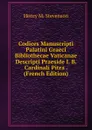 Codices Manuscripti Palatini Graeci Bibliothecae Vaticanae Descripti Praeside I. B. Cardinali Pitra . (French Edition) - Henry M. Stevenson