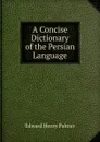 A Concise Dictionary of the Persian Language - Edward Henry Palmer