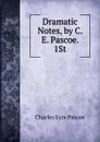 Dramatic Notes, by C. E. Pascoe. 1St - Charles Eyre Pascoe