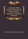 Archivio Della Societa Romana Di Storia Patria, Volume 14 (Italian Edition) - Società Romana Di Storia Patria