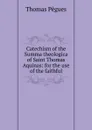 Catechism of the Summa theologica of Saint Thomas Aquinas: for the use of the faithful - Thomas Pègues