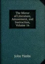 The Mirror of Literature, Amusement, and Instruction, Volume 16 - John Timbs