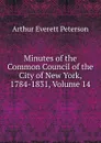 Minutes of the Common Council of the City of New York, 1784-1831, Volume 14 - Arthur Everett Peterson