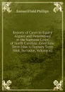 Reports of Cases in Equity Argued and Determined in the Supreme Court of North Carolina: From June Term 1866 to January Term 1868, Inclusive, Volume 62 - Samuel Field Phillips