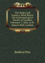 The Negro and Jamaica: Read Before the Anthropological Society of London, February 1, 1866, at St. James.s Hall, London - Bedford Pim