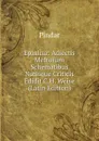 Epinicia: Adiectis Metrorum Schematibus Notisque Criticis Edidit C.H. Weise (Latin Edition) - Pindar