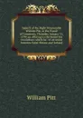 Speech of the Right Honourable William Pitt, in the House of Commons, Thursday, January 31, 1799, on offering to the House the resolutions which he . of an union between Great Britain and Ireland - William Pitt