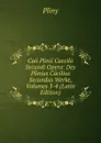 Caii Plinii Caecilii Secundi Opera: Des Plinius Cacilius Secundus Werke, Volumes 3-4 (Latin Edition) - Pliny
