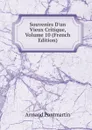 Souvenirs D.un Vieux Critique, Volume 10 (French Edition) - Armand Pontmartin