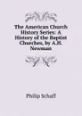 The American Church History Series: A History of the Baptist Churches, by A.H. Newman - Philip Schaff