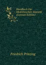 Handbuch Der Medizinischen Statistik (German Edition) - Friedrich Prinzing