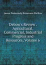 Debow.s Review . Agricultural, Commercial, Industrial Progress and Resources, Volume 6 - James Dunwoody Brownson de Bow