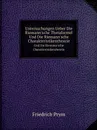 Untersuchungen Ueber Die Riemann.sche Thetaformel. Und Die Riemann.sche Charakteristikentheorie - Friedrich Prym