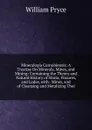 Mineralogia Cornubiensis: A Treatise On Minerals, Mines, and Mining: Containing the Theory and Natural History of Strata, Fissures, and Lodes, with . Mines, and of Cleansing and Metalizing Thei - William Pryce