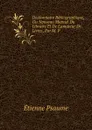 Dictionnaire Bibliographique, Ou Nouveau Manuel Du Libraire Et De L.amateur De Livres, Par M. P. - Étienne Psaume