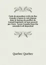 Code de procedure civile du Bas Canada: d.apres le role depose dans le bureau du greffier du Conseil legislatif, tel que prescrit par l.Acte . Lower Canada from the amended roll deposited - Quebec Quebec