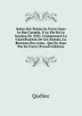 Index Des Status En Force Dans Le Bas Canada, A La Fin De La Session De 1856: Comprenant La Classification De Ces Statuts, La Revision Des Actes . Qui Ne Sont Pas En Force (French Edition) - Québec