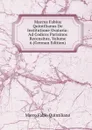 Marcus Fabius Quintilianus De Institutione Oratoria: Ad Codices Parisinos Recensitus, Volume 6 (German Edition) - Marco Fabio Quintiliano