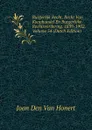 Burgerlijk Recht, Recht Van Koophandel En Burgerlijke Rechtsvordering. 1839-1902, Volume 54 (Dutch Edition) - Joan Den Van Honert