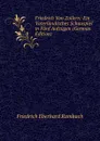 Friedrich Von Zollern: Ein Vaterlandisches Schauspiel in Funf Aufzugen (German Edition) - Friedrich Eberhard Rambach