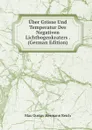 Uber Grosse Und Temperatur Des Negativen Lichtbogenkraters . (German Edition) - Max Gustav Hermann Reich