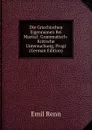 Die Griechischen Eigennamen Bei Martial: Grammatisch-Kritische Untersuchung. Progr (German Edition) - Emil Renn