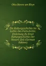 Die Kulturgeschichte Im Lichte Des Fortschritts: Einleitung Zu Einer Kulturgeschichte Der Neuern Zeit (German Edition) - Otto Henne am Rhyn