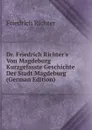 Dr. Friedrich Richter.s Von Magdeburg Kurzgefasste Geschichte Der Stadt Magdeburg (German Edition) - Friedrich Richter