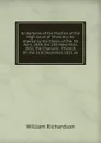 An Epitome of the Practice of the High Court of Chancery: As Altered by the Orders of the 3D April, 1828, the 23D November, 1831, the Chancery . Thereof, On the 21St December, 1833 an - William Richardson