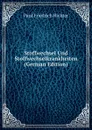 Stoffwechsel Und Stoffwechselkrankheiten (German Edition) - Paul Friedrich Richter