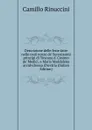 Descrizione delle feste fatte nelle reali nozze de. Serenissimi principi di Toscana d. Cosimo de. Medici, e Maria Maddalena arcidvchessa d.Avstria (Italian Edition) - Camillo Rinuccini