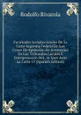 Facultades Jurisdiccionales De La Corte Suprema Federal En Los Casos De Apelacion De Sentencias De Los Tribunales Locales E Interpretacion Del . in Voce Ante La Corte 15 (Spanish Edition) - Rodolfo Rivarola