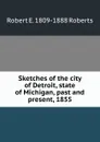 Sketches of the city of Detroit, state of Michigan, past and present, 1855 - Robert E. 1809-1888 Roberts