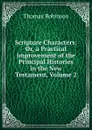 Scripture Characters: Or, a Practical Improvement of the Principal Histories in the New Testament, Volume 2 - Thomas Robinson