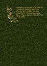 History of the Parish of St. John the Evangelist, Pawling, Dutchess County, N.Y., and the mission church of St. Charles Borromeo, Dover Plains, Dutchess County, N.Y. 1848-1900 - 