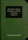 Teosofia: Opere Postume, Volume 5 (Italian Edition) - Antonio Rosmini-Serbati