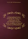 A biographical notice of George W. Tryon, Jr., conservator of the Conchological Section of the Academy of Natural Sciences of Philadelphia - W S. W. 1807-1895 Ruschenberger